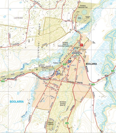 Boolarra - Spatial Vision's VicMap Book (South East Edition 7, 2024 Update) Preview 1