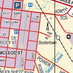 Spatial Vision Bordertown - Spatial Vision's Vicmap Book (South West Edition 7, 2023 Update) digital map