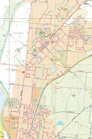 Spatial Vision Huntly - Spatial Vision's Vicmap Book (North West Edition 7, 2023 Update) digital map