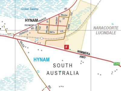 Spatial Vision Hynam - Spatial Vision's Vicmap Book (South West Edition 7, 2023 Update) digital map