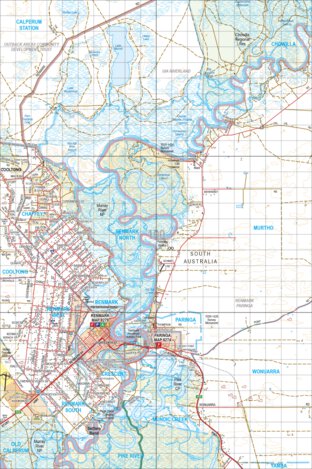 Spatial Vision Map 100 - Spatial Vision's Vicmap Book (North West Edition 7, 2023 Update - 100K Series) digital map