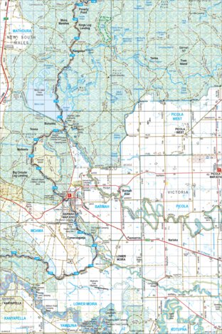 Spatial Vision Map 220 - Spatial Vision's Vicmap Book (North West Edition 7, 2023 Update - 100K Series) digital map