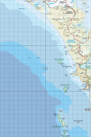 Spatial Vision Map 571 - from Spatial Vision's VicMap Book (South East, Ed 6) bundle exclusive