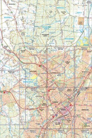 Spatial Vision Map 5936 - Spatial Vision's Vicmap Book (North West Edition 7, 2023 Update - 50K Series) digital map
