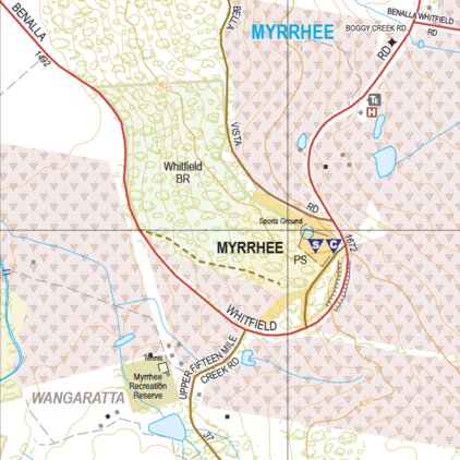 Myrrhee - Spatial Vision's VicMap Book (North East Edition 7, 2024 ...