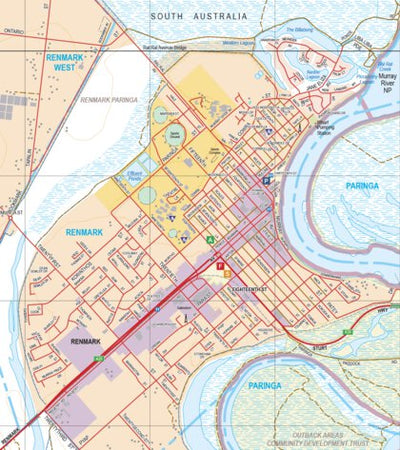 Spatial Vision Renmark - Spatial Vision's Vicmap Book (North West Edition 7, 2023 Update) digital map