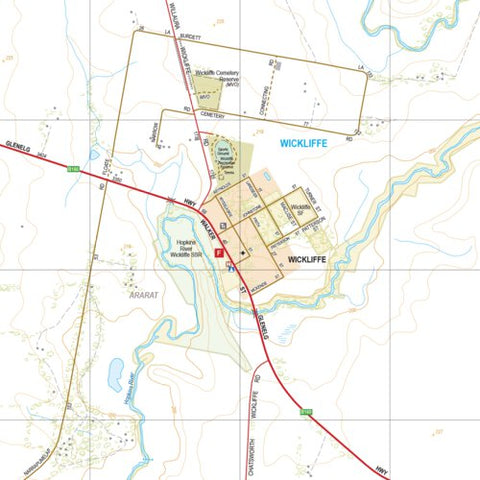 Wickliffe - Spatial Vision's VicMap Book (South West Edition 8, 2025 Update) Preview 1