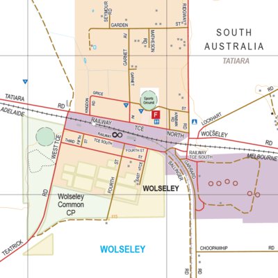 Spatial Vision Wolseley - Spatial Vision's Vicmap Book (South West Edition 7, 2023 Update) digital map