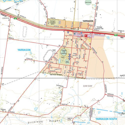 Yarragon - Spatial Vision's VicMap Book (South East Edition 8, 2025) Preview 1