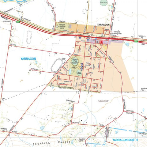 Yarragon - Spatial Vision's VicMap Book (South East Edition 8, 2025) Preview 1