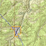 Spirited Republic 2018 GMU 21 Colorado Big Game (Elk/Mule Deer) Hunting Map (Public/Private Lands) digital map