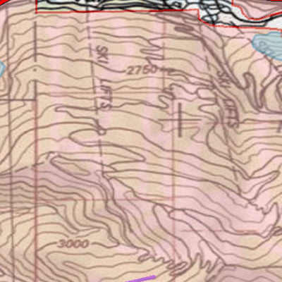 Spirited Republic 2018 GMU 36 Colorado Big Game (Elk/Mule Deer) Hunting Map (Habitat and range) digital map