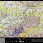 Spirited Republic 2018 GMU 65 Colorado Big Game (Elk/Mule Deer) Hunting Map (Public/Private Lands) digital map