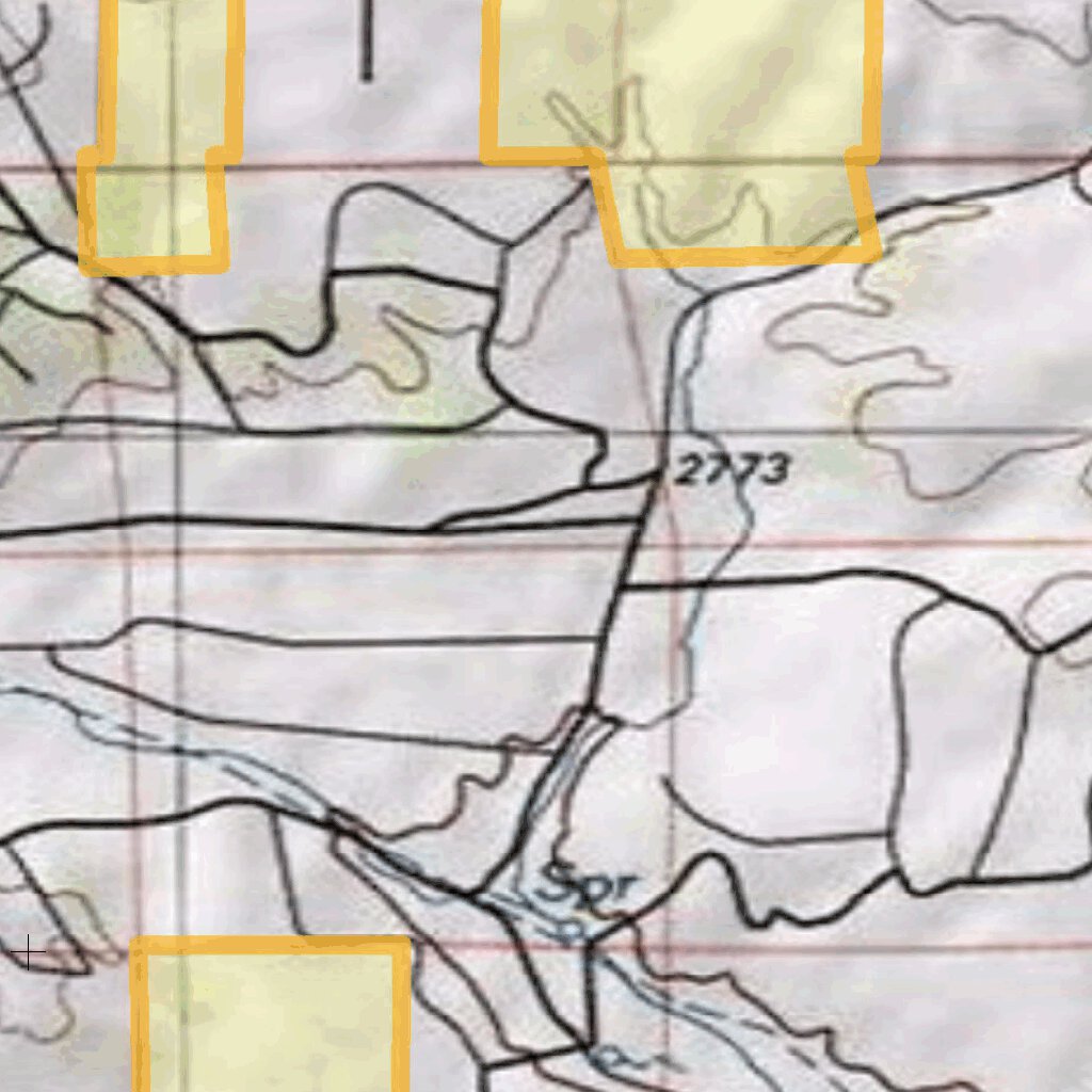 2020 Big Game Elk/Deer Topo Hunt Public Lands GMU 50 Map by Spirited ...