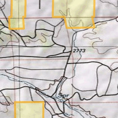 Spirited Republic 2020 Big Game Elk/Deer Topo Hunt Public Lands GMU 50 digital map