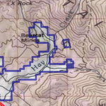 Spirited Republic 2020 Big Game Elk/Deer Topo Hunt Public Lands GMU 50 digital map