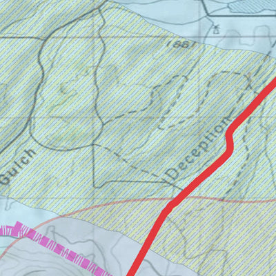 Spirited Republic 2020 Colorado Big Game Elk/Deer Topo Hunt Habitat Range GMU 11 digital map