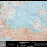 Spirited Republic 2020 Colorado Big Game Elk/Deer Topo Hunt Habitat Range GMU 17 digital map