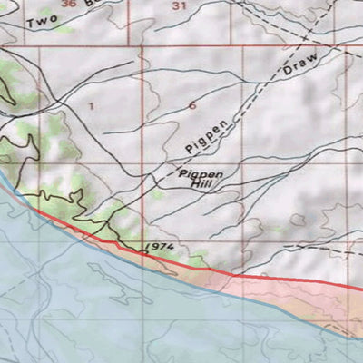 Spirited Republic 2020 Colorado Big Game Elk/Deer Topo Hunt Habitat Range GMU 2 digital map