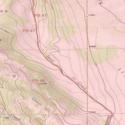 Spirited Republic 2020 Colorado Big Game Elk/Deer Topo Hunt Habitat Range GMU 231 digital map