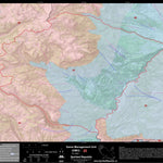 Spirited Republic 2020 Colorado Big Game Elk/Deer Topo Hunt Habitat Range GMU 25 digital map
