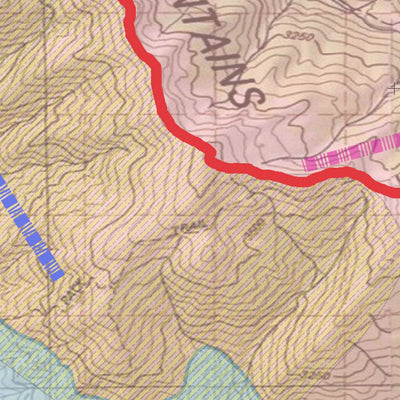 Spirited Republic 2020 Colorado Big Game Elk/Deer Topo Hunt Habitat Range GMU 37 digital map