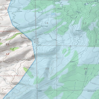 Spirited Republic 2020 Colorado Big Game Elk/Deer Topo Hunt Habitat Range GMU 41 digital map