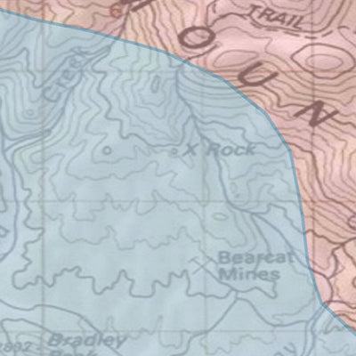 Spirited Republic 2020 Colorado Big Game Elk/Deer Topo Hunt Habitat Range GMU 501 digital map