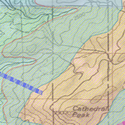Spirited Republic 2020 Colorado Big Game Elk/Deer Topo Hunt Habitat Range GMU 53 digital map