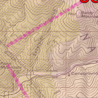 Spirited Republic 2020 Colorado Big Game Elk/Deer Topo Hunt Habitat Range GMU 55 digital map