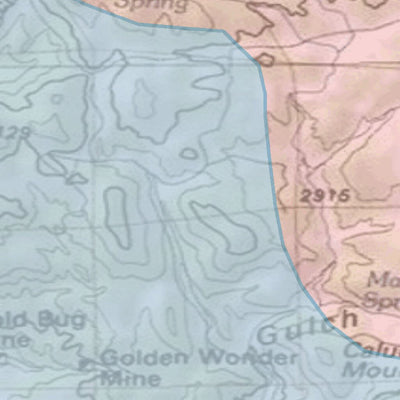 Spirited Republic 2020 Colorado Big Game Elk/Deer Topo Hunt Habitat Range GMU 57 digital map