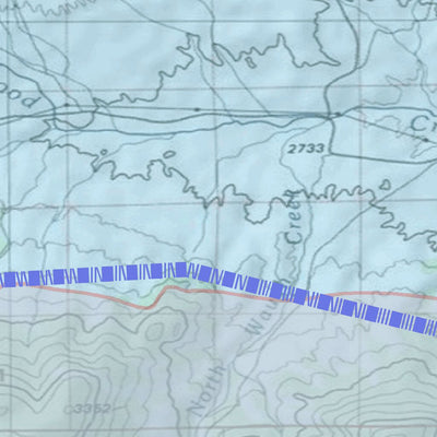 Spirited Republic 2020 Colorado Big Game Elk/Deer Topo Hunt Habitat Range GMU 58 digital map
