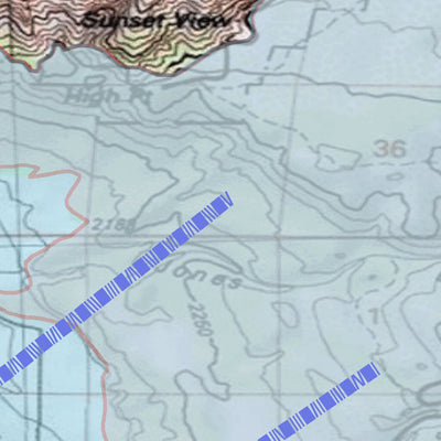 Spirited Republic 2020 Colorado Big Game Elk/Deer Topo Hunt Habitat Range GMU 64 digital map