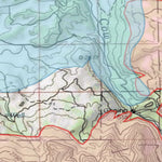 Spirited Republic 2020 Colorado Big Game Elk/Deer Topo Hunt Habitat Range GMU 65 digital map