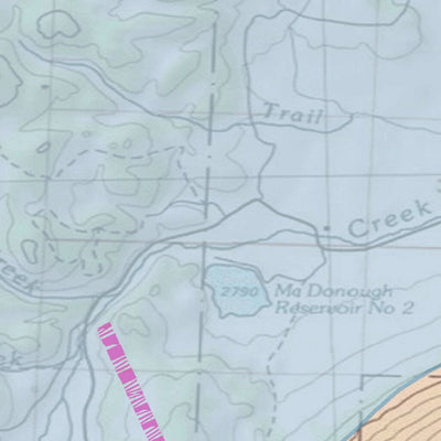 Spirited Republic 2020 Colorado Big Game Elk/Deer Topo Hunt Habitat Range GMU 67 digital map
