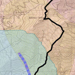 Spirited Republic 2020 Colorado Big Game Elk/Deer Topo Hunt Habitat Range GMU 74 digital map