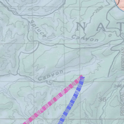 Spirited Republic 2020 Colorado Big Game Elk/Deer Topo Hunt Habitat Range GMU 78 digital map