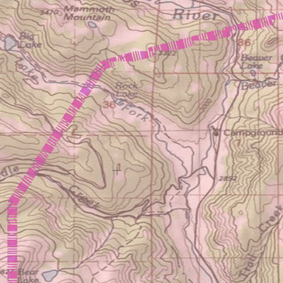 Spirited Republic 2020 Colorado Big Game Elk/Deer Topo Hunt Habitat Range GMU 80 digital map