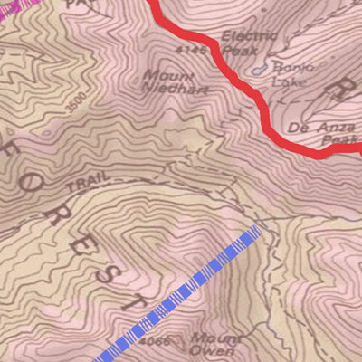 Spirited Republic 2020 Colorado Big Game Elk/Deer Topo Hunt Habitat Range GMU 86 digital map