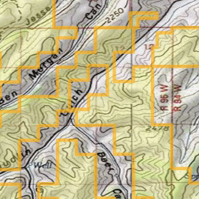 Spirited Republic 2020 Colorado Big Game Elk/Deer Topo Hunt Public Lands GMU 11 digital map