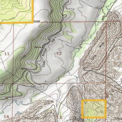 Spirited Republic 2020 Colorado Big Game Elk/Deer Topo Hunt Public Lands GMU 131 digital map