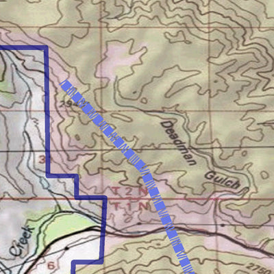 Spirited Republic 2020 Colorado Big Game Elk/Deer Topo Hunt Public Lands GMU 15 digital map