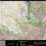 Spirited Republic 2020 Colorado Big Game Elk/Deer Topo Hunt Public Lands GMU 171 digital map