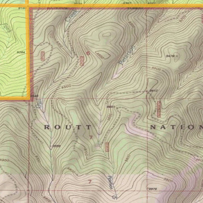 Spirited Republic 2020 Colorado Big Game Elk/Deer Topo Hunt Public Lands GMU 171 digital map