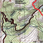 Spirited Republic 2020 Colorado Big Game Elk/Deer Topo Hunt Public Lands GMU 18 digital map