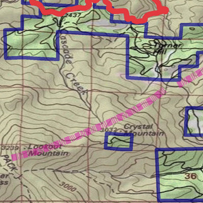 Spirited Republic 2020 Colorado Big Game Elk/Deer Topo Hunt Public Lands GMU 19 digital map