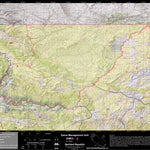 Spirited Republic 2020 Colorado Big Game Elk/Deer Topo Hunt Public Lands GMU 2 digital map