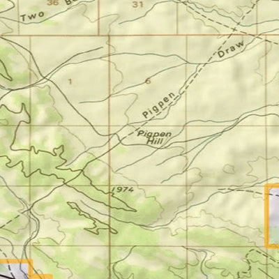 Spirited Republic 2020 Colorado Big Game Elk/Deer Topo Hunt Public Lands GMU 2 digital map