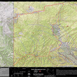 Spirited Republic 2020 Colorado Big Game Elk/Deer Topo Hunt Public Lands GMU 21 digital map