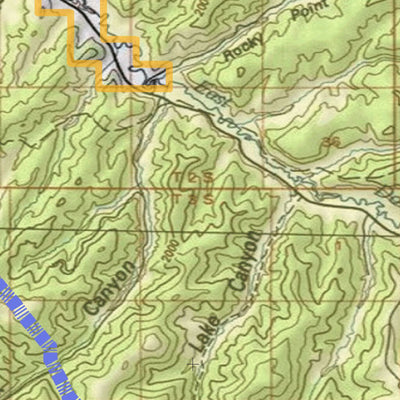 Spirited Republic 2020 Colorado Big Game Elk/Deer Topo Hunt Public Lands GMU 21 digital map